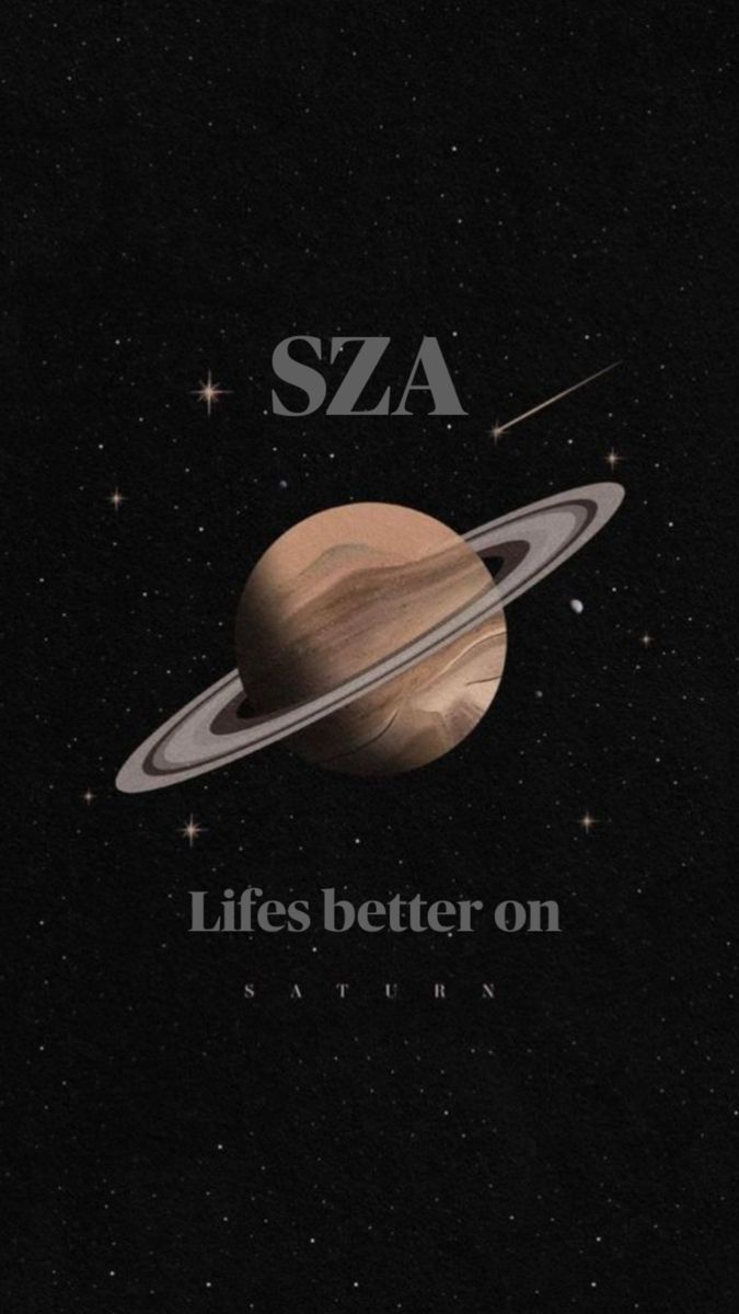 675x1200 Life's better on Saturn. Sza collage wallpaper, Deep wallpaper, Sza singer