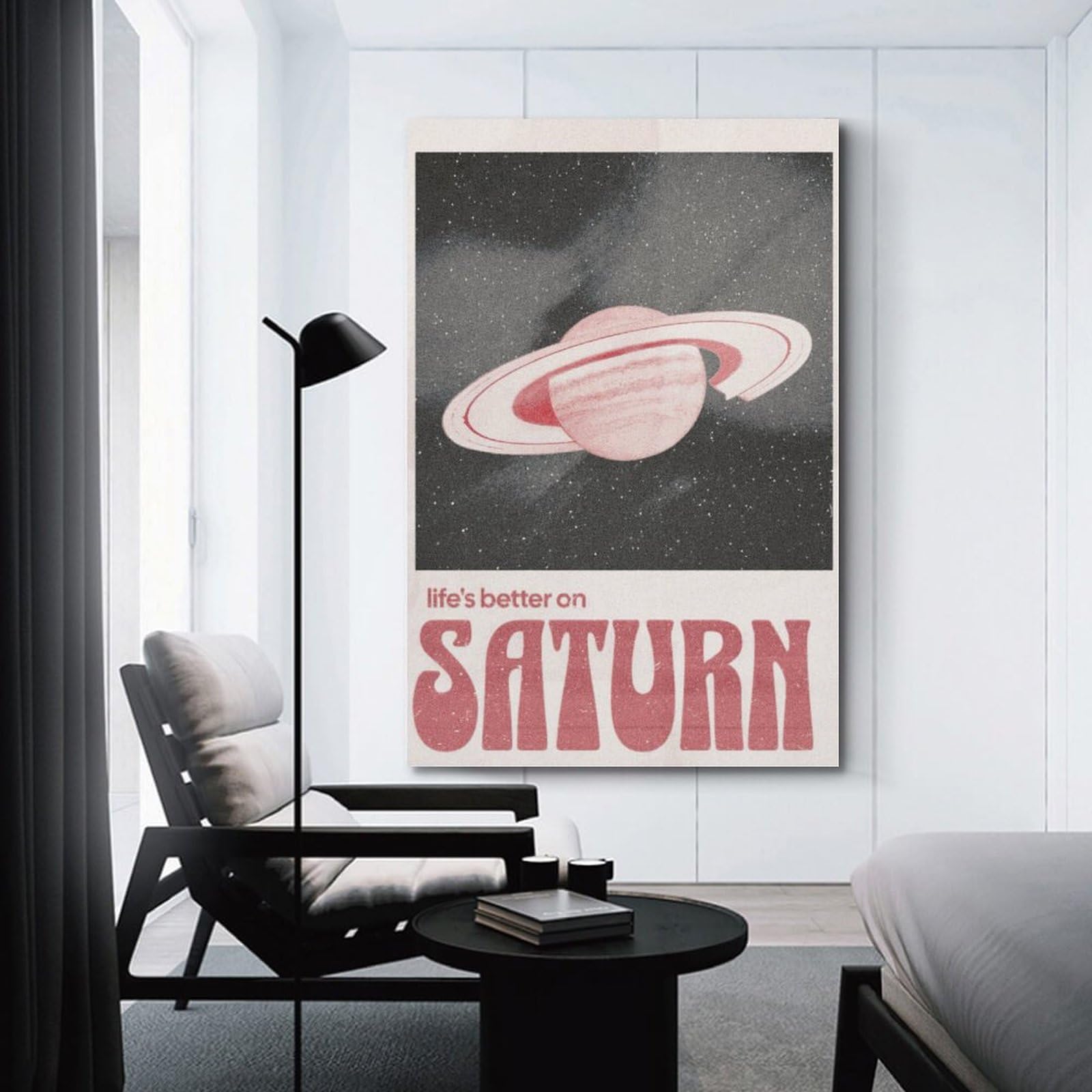 1600x1600 TRXU Sza Saturn Art Vintage Poster Print For Bedroom Aesthetic Painting Canvas Wall Room Posters Bedroom Painting 24x36inch(60x90cm) Unframe Style : Amazon.ie