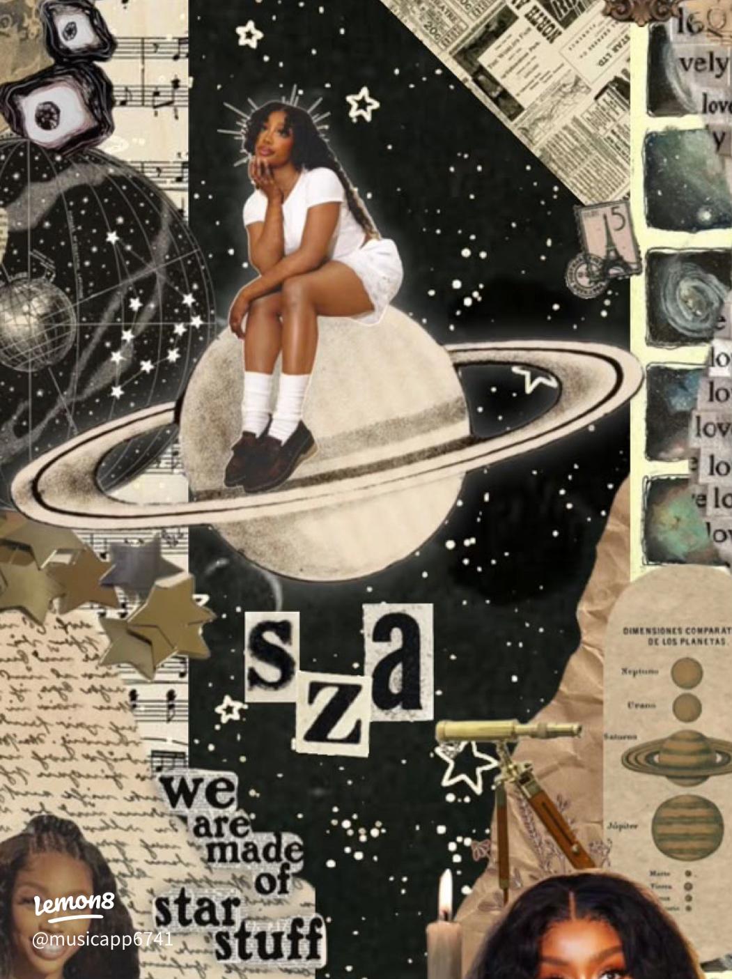 1051x1405 My Fave SZA Aesthetic Wallpaper & PFPs: Pink, Ctrl & Good Days Vibes!