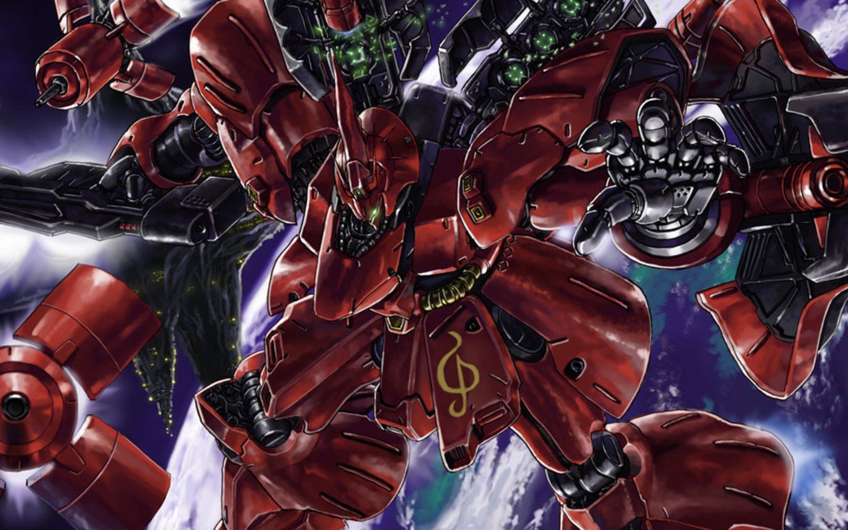 1680x1050 Gundam Sazabi HQ Background Wallpaper 85147