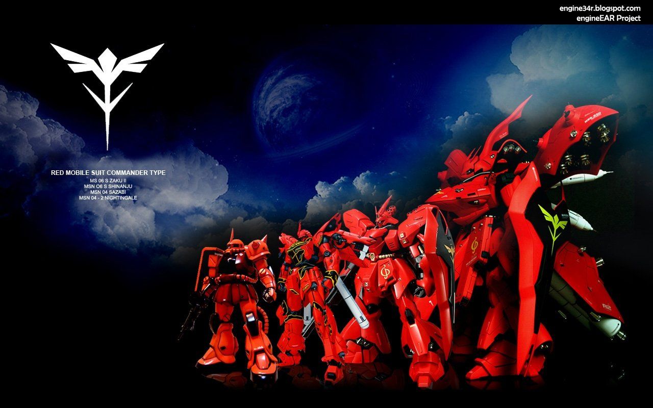 1280x800 Gundam Sazabi HD Background Wallpaper 85142