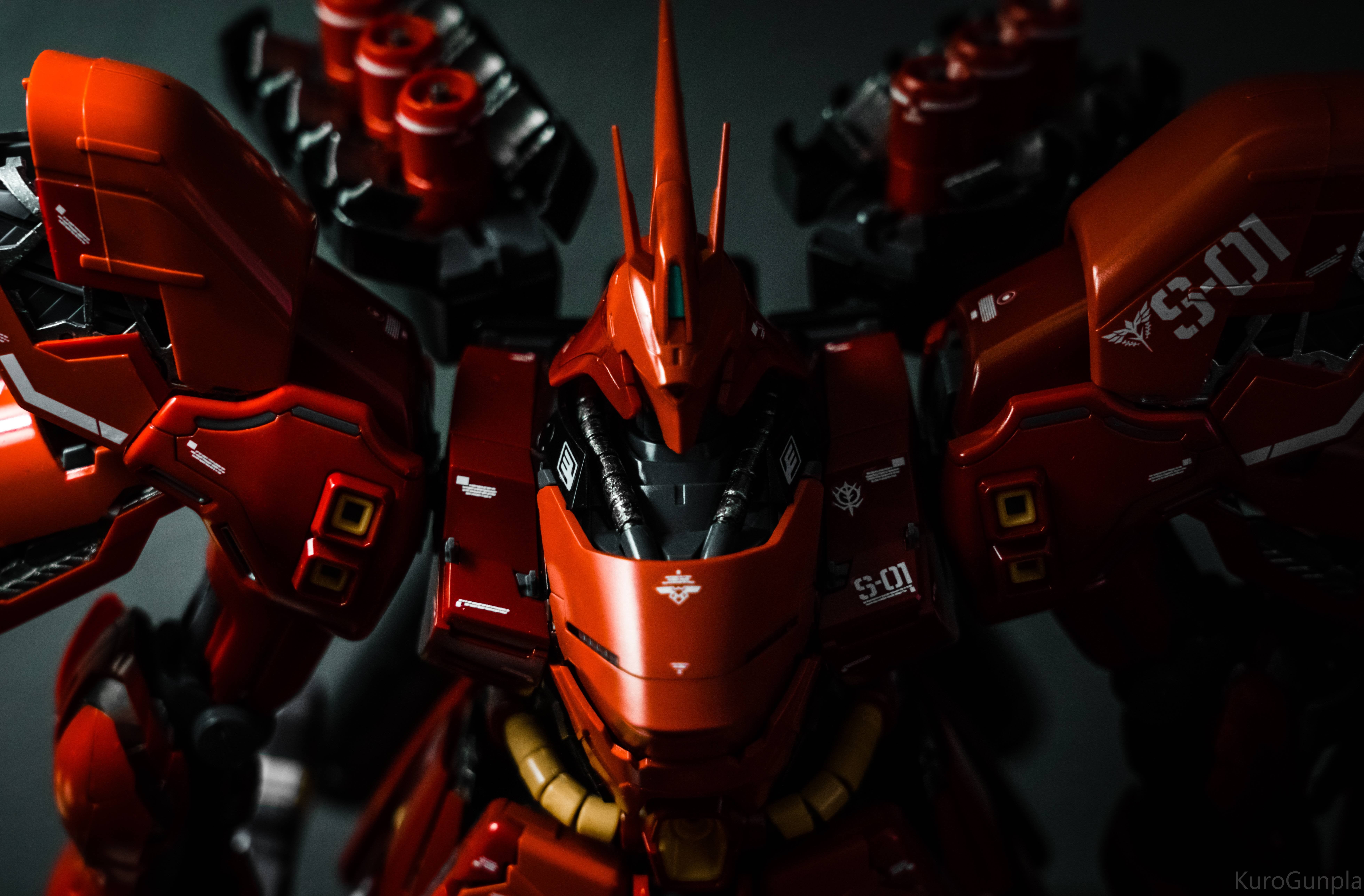 7839x5149 MG Sazabi Ver. Ka By far the best Gundam I've ever built