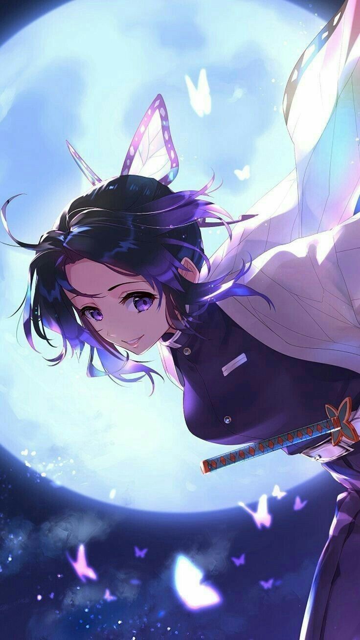 736x1308 image kawaii. Anime butterfly, Anime heaven, Anime character