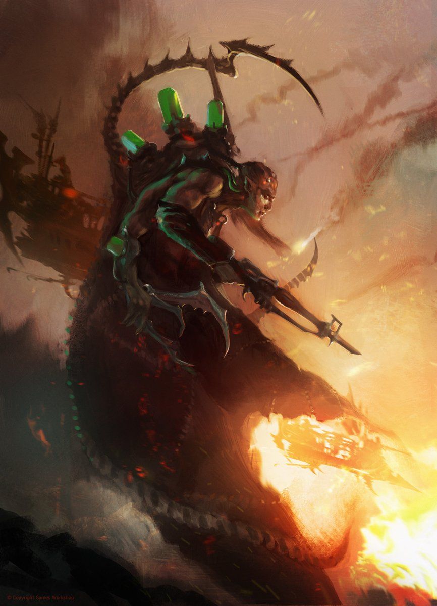 866x1200 A Dark Eldar Haemonculus for Games Workshop (2014). One of my favourite pieces done for the IP. #Warhammer40k #Drukhari #illustration