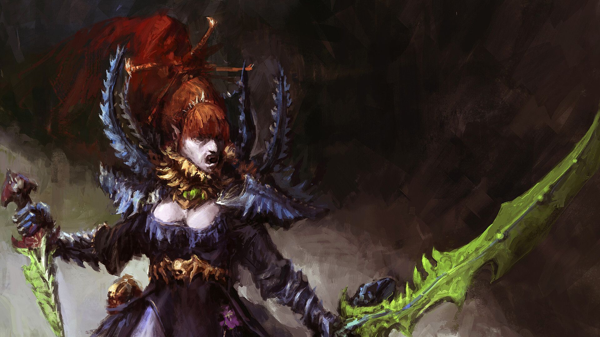1920x1080 Dmitry Brushray Malys Dark Eldar