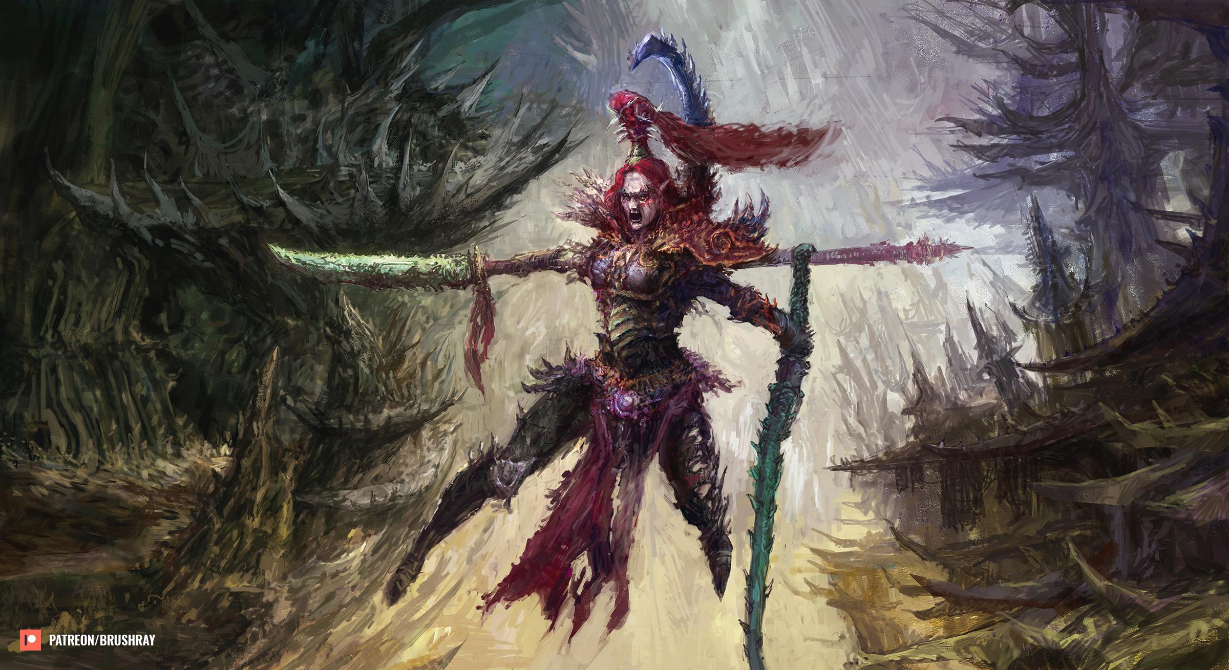 2400x1309 Dark Eldar Warrior