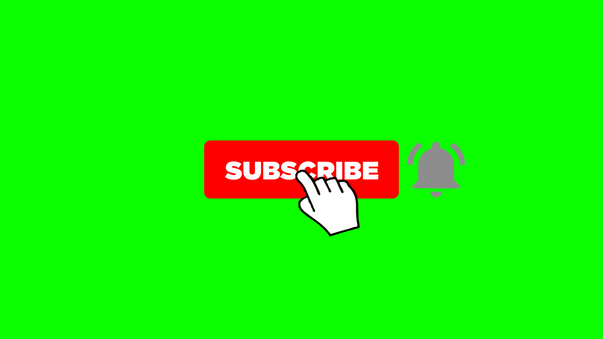Youtube Subscribe Template Green Screen