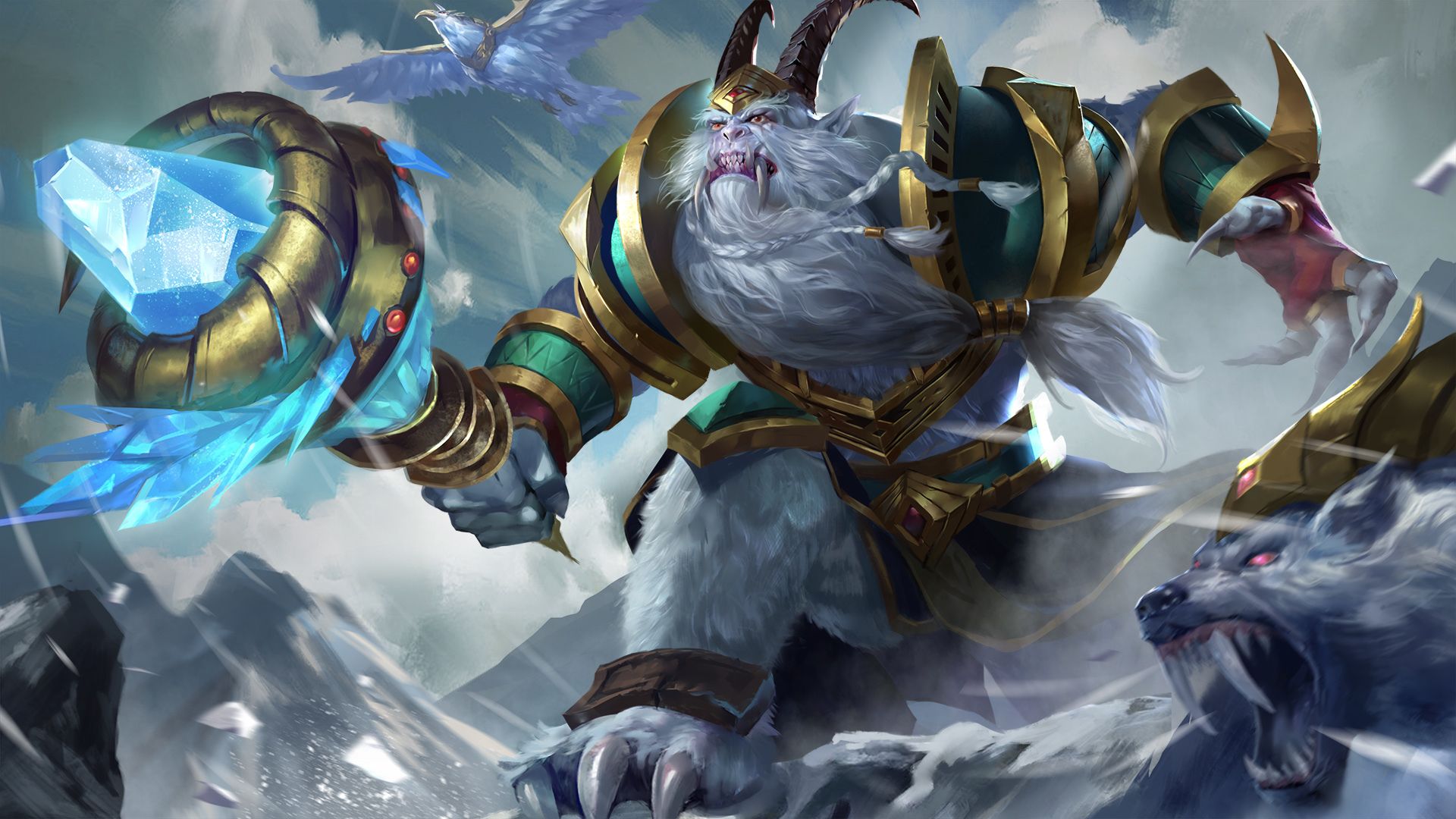 1920x1080 Wallpaper hon, art, Heroes of Newerth, Tundra, APEX for mobile and desktop, section игры, resolution 1920x1080