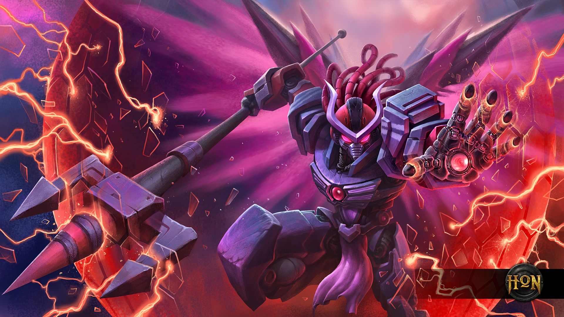 1920x1080 Wallpaper hon, Heroes of Newerth, Invader, Ravenor, A.R.M.S for mobile and desktop, section игры, resolution 1920x1080