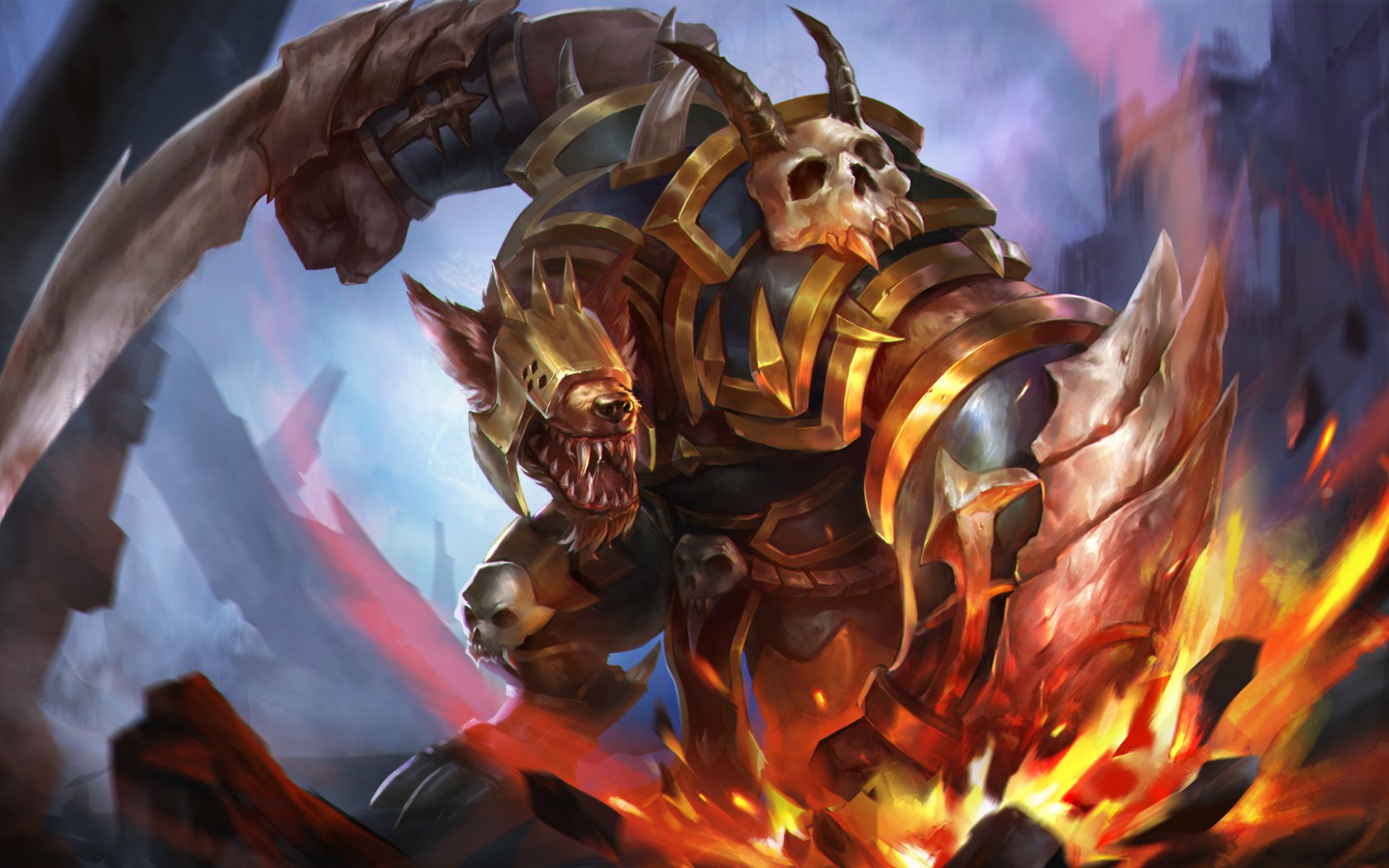 1680x1050 heroes of newerth, predator, art Wallpaper, HD Games 4K Wallpaper, Image and Background