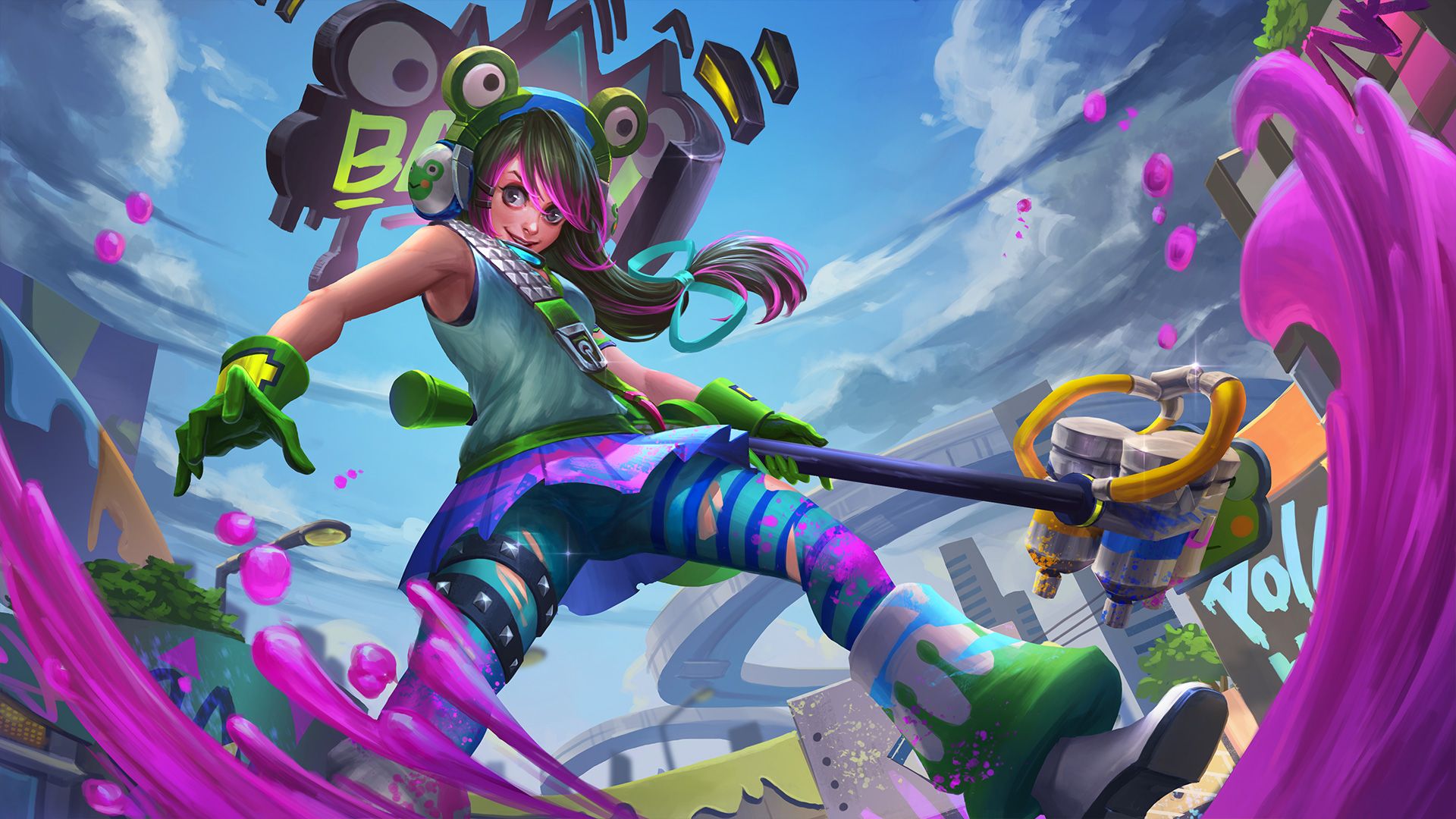 1920x1080 Punk Polly In Heroes Of Newerth Wallpaper, HD Games Wallpaper, 4k Wallpaper , Image, Background, Photos and Picture