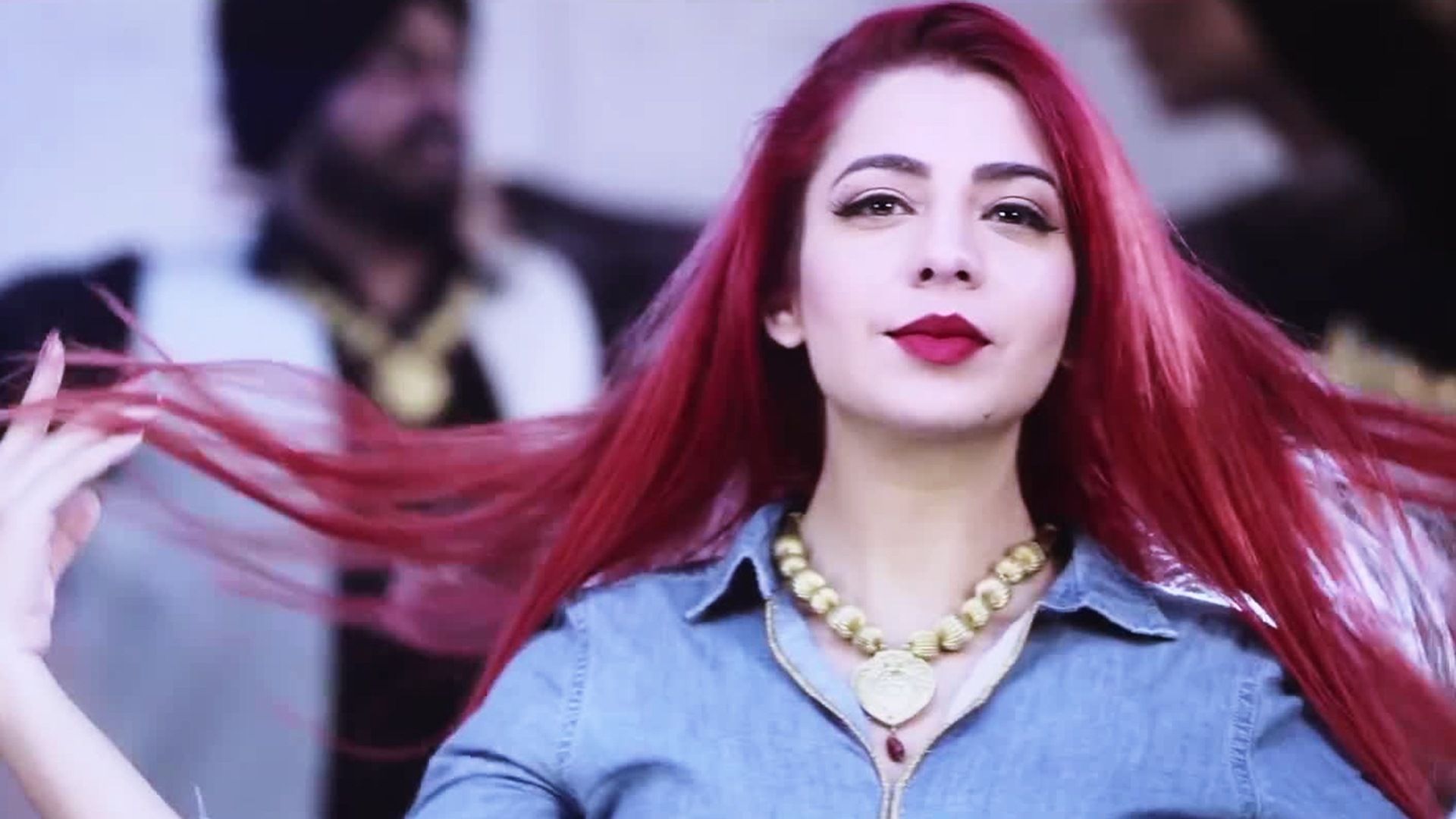 1920x1080 Redhead Punjabi Girl Jasmine Sandlas Wallpaper 18933