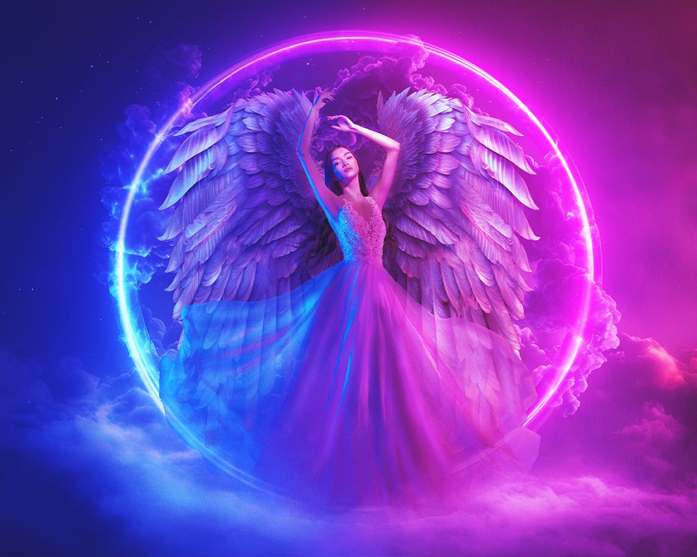 1000x800 Neon Angel