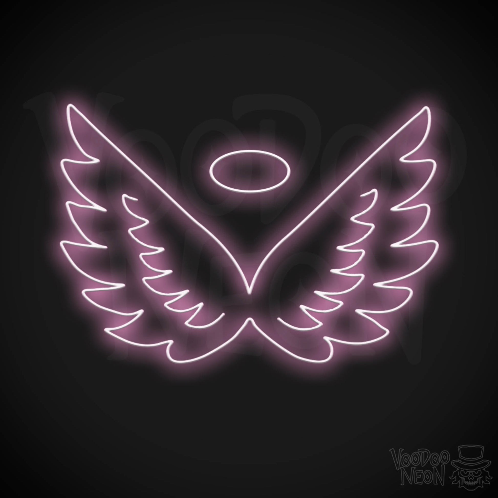 1946x1946 Angel Wings Up Neon Sign Wall Art