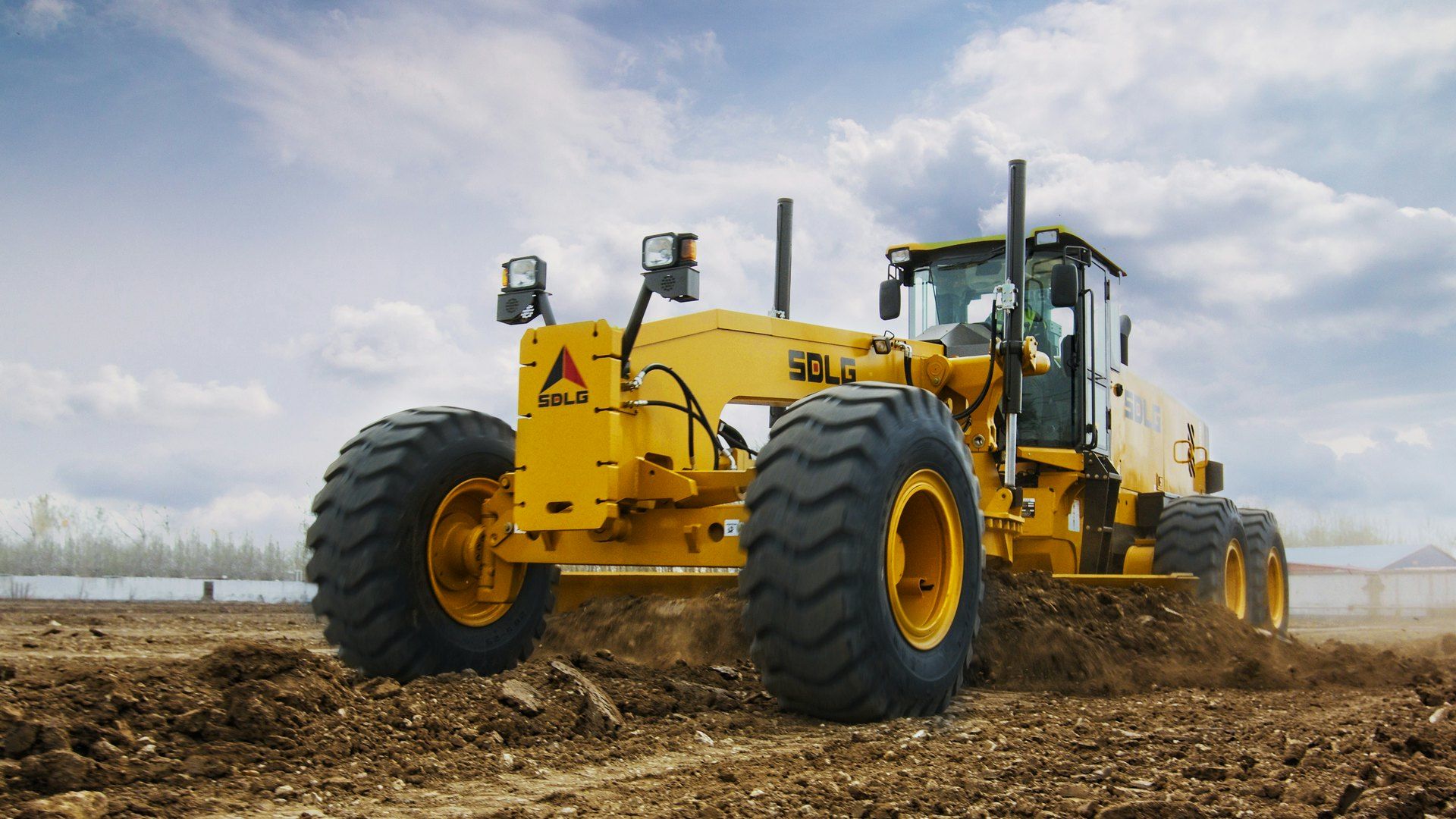 1920x1080 SDLG Enters Heavy Duty Motor Grader Market. OEM Off Highway