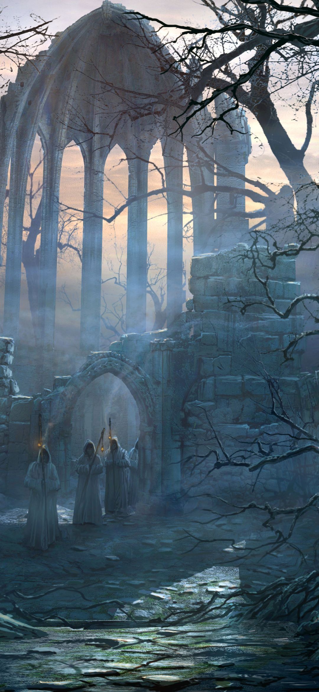 1080x2340 Gothic Art Wallpaper