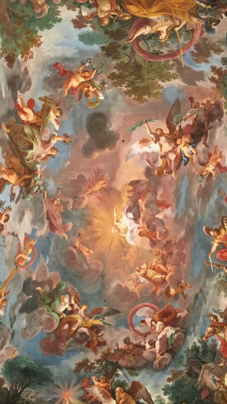 736x1308 Aesthetic gothic painting wallpaper screen saver Inspo ✨