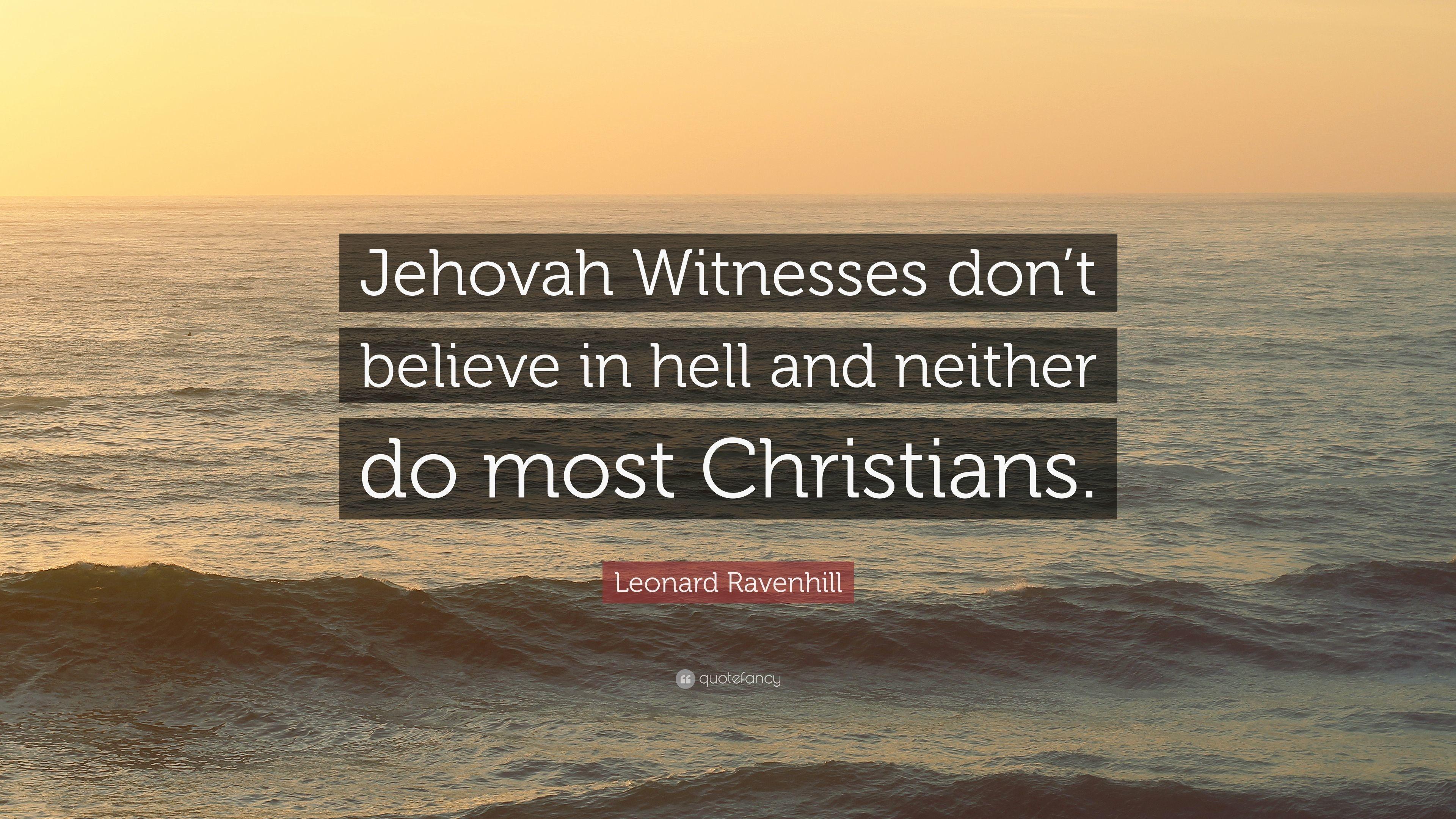 jehovah witness beliefs