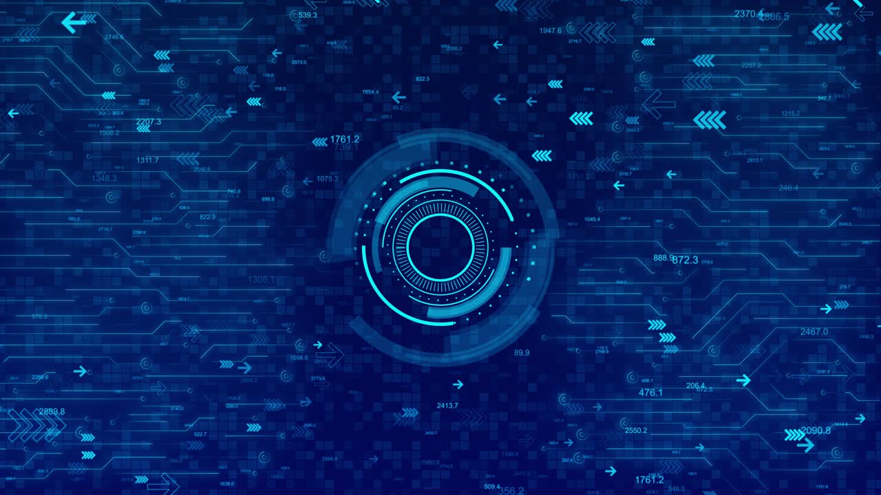 1280x720 Abstract Technology Background Hi Tech Communication Concept Digital Innovation Background