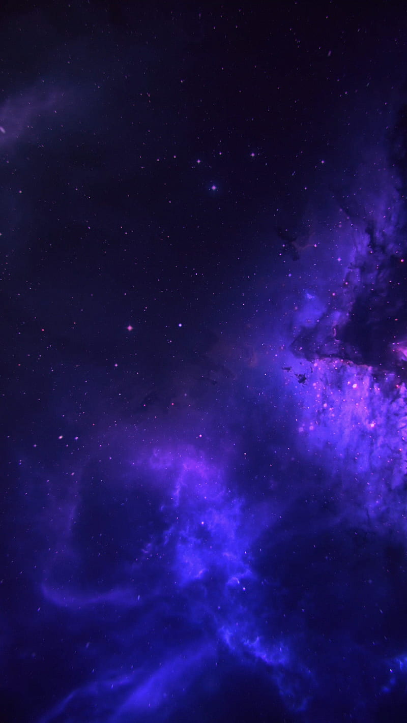 800x1422 Purple deep, cloud, galaxy, nebula, scifi, space, stars, universe, HD phone wallpaper