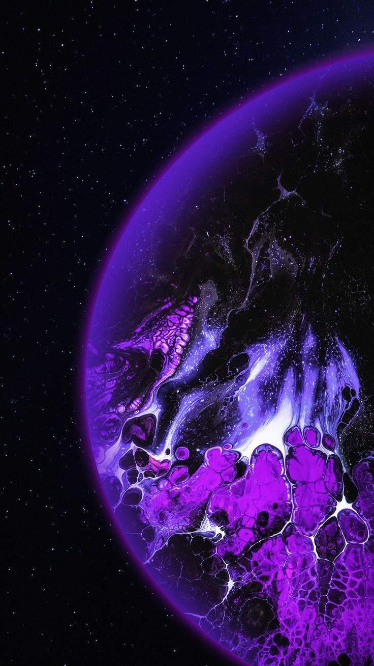 736x1308 Wallpaper planet, surface, spots, space, purple, Space 4K by Svetlanatea. Download wallpaper planet, surface, spots, space, purple for free