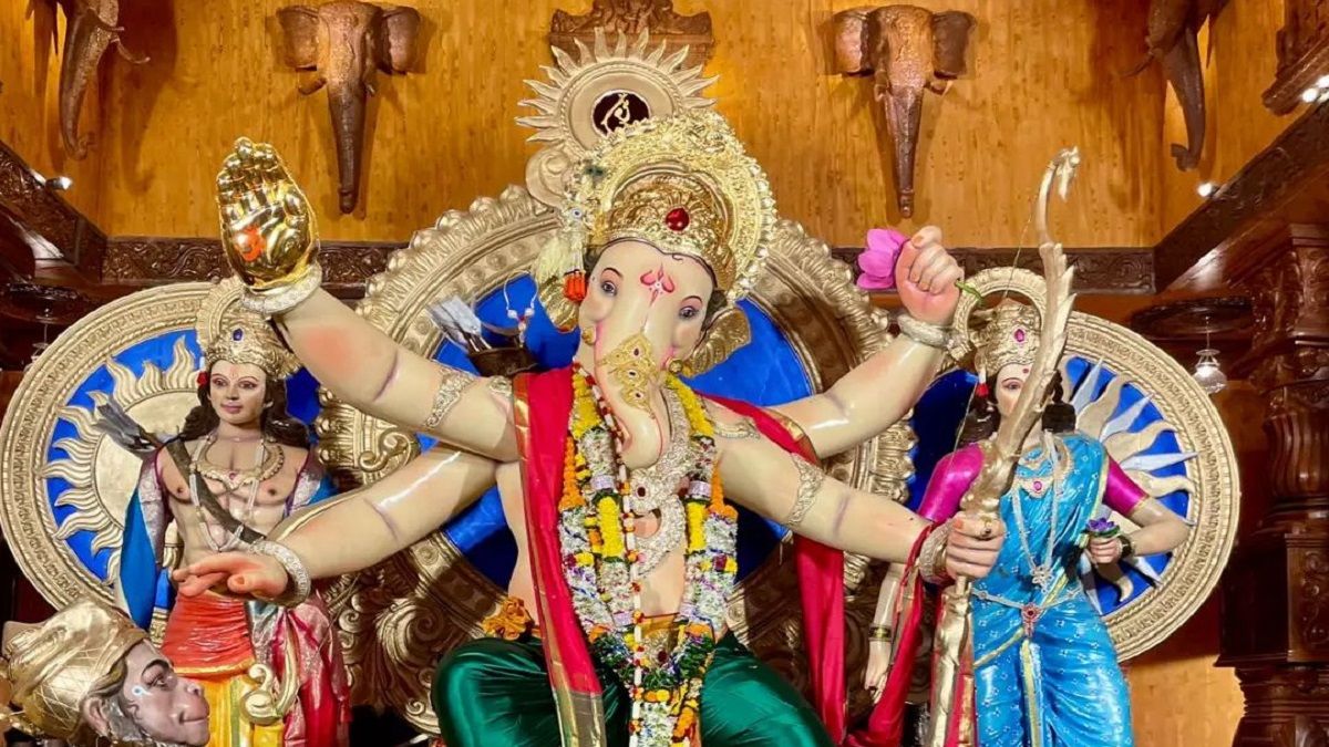 1200x675 Chinchpoklicha Chintamani Ganpati Visarjan 2023 Live Streaming: Watch Procession and Immersion of Ganesh Idol by Mumbai's One of the Famous Mandals on Anant Chaturdashi