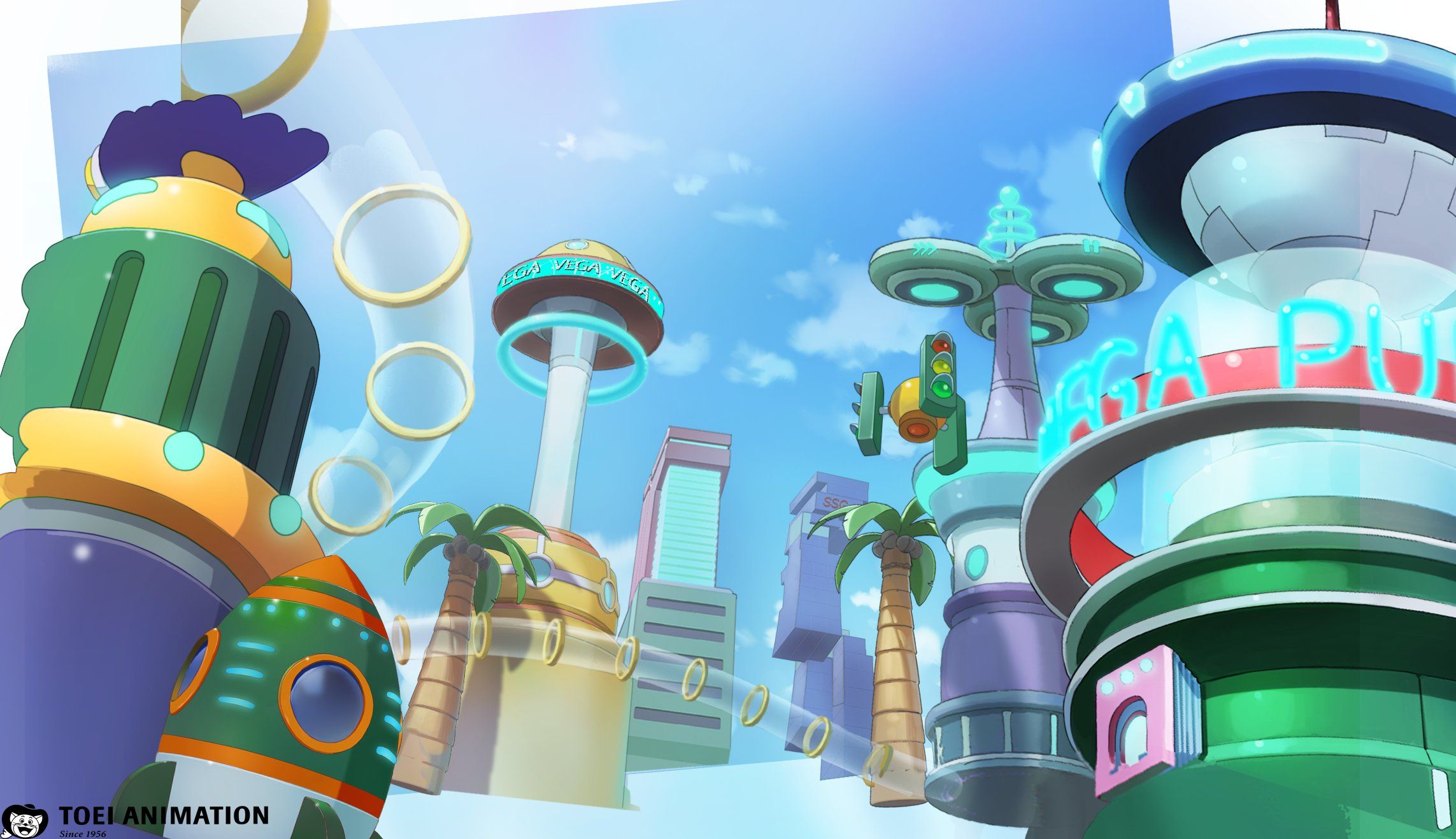 2286x1317 One Piece HD Anime Skyline: Vibrant Adventure in High Definitionx1317
