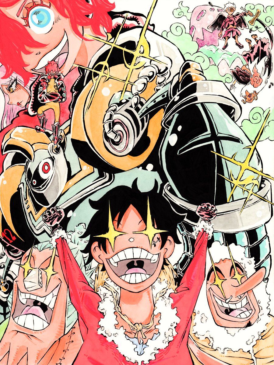 900x1200 One Piece fanart! Egghead Island Arc start!! #ONEPIECE #ワンピース #ONEPIECE1061