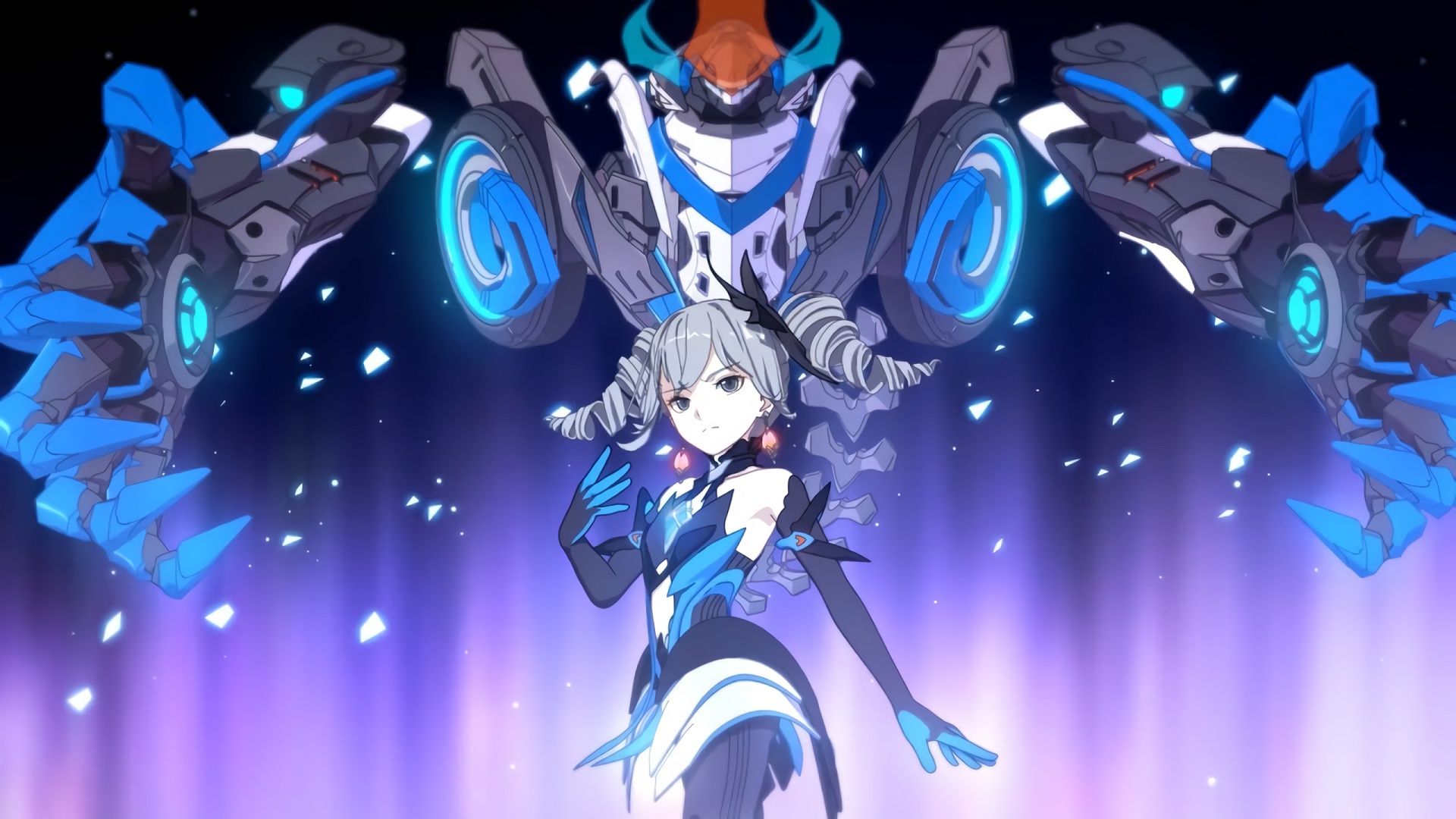1920x1080 Wallpaper girl, robot, Honkai Impact 3rd, Bronya Zaychik for mobile and desktop, section сёнэн, resolution 1920x1080