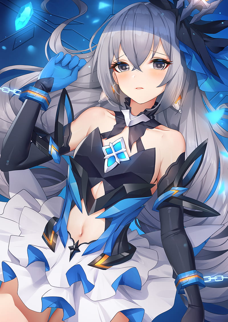 800x1132 Anime, anime girls, Wu Ganlan Cai, Honkai Impact, Honkai Impact 3rd, Bronya Zaychik, HD phone wallpaper