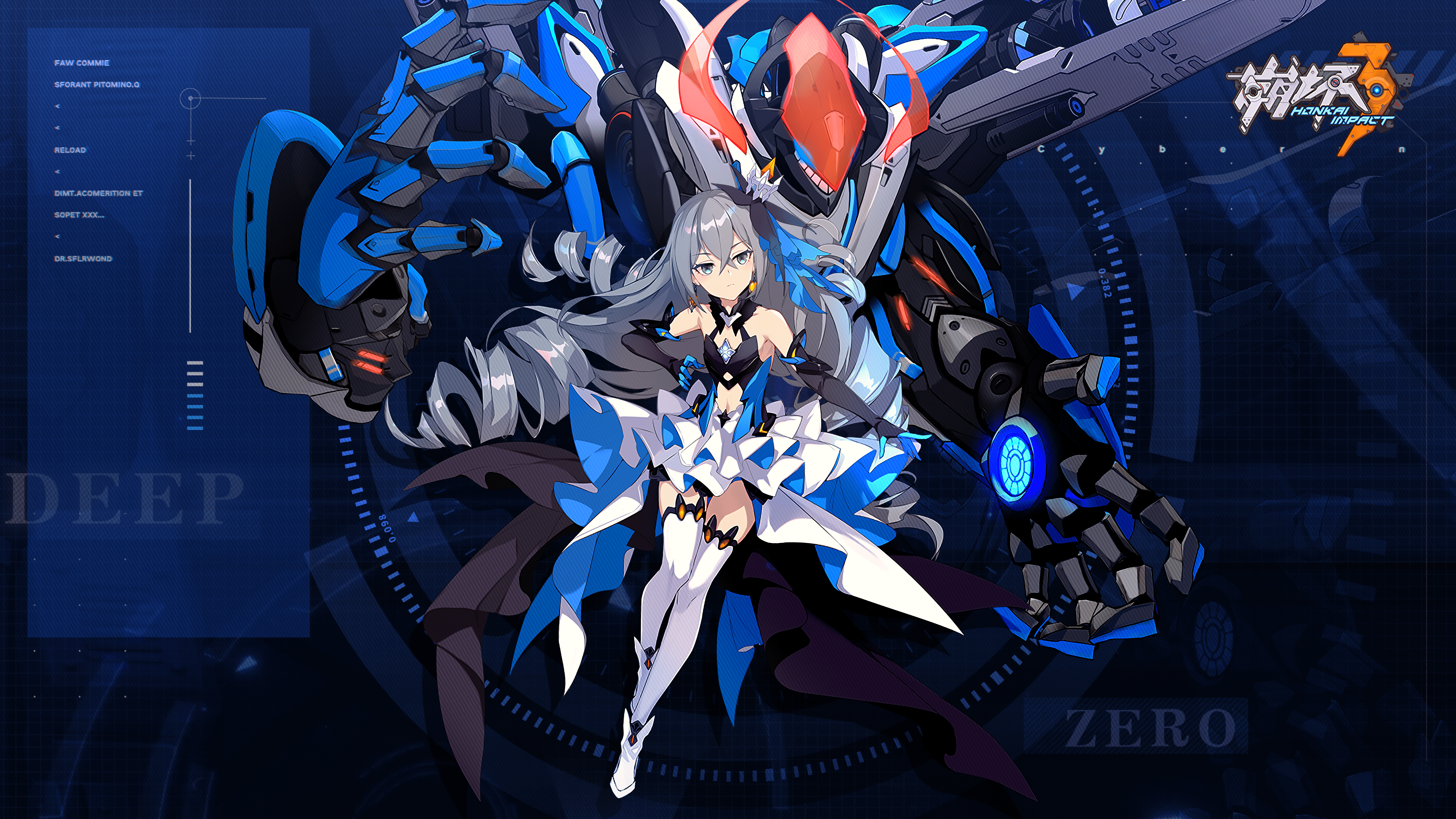 7680x4320 Bronya Zaychik 8K Ultra HD Wallpaper. Honkai Impact 3rd Vanguard Strikex4320
