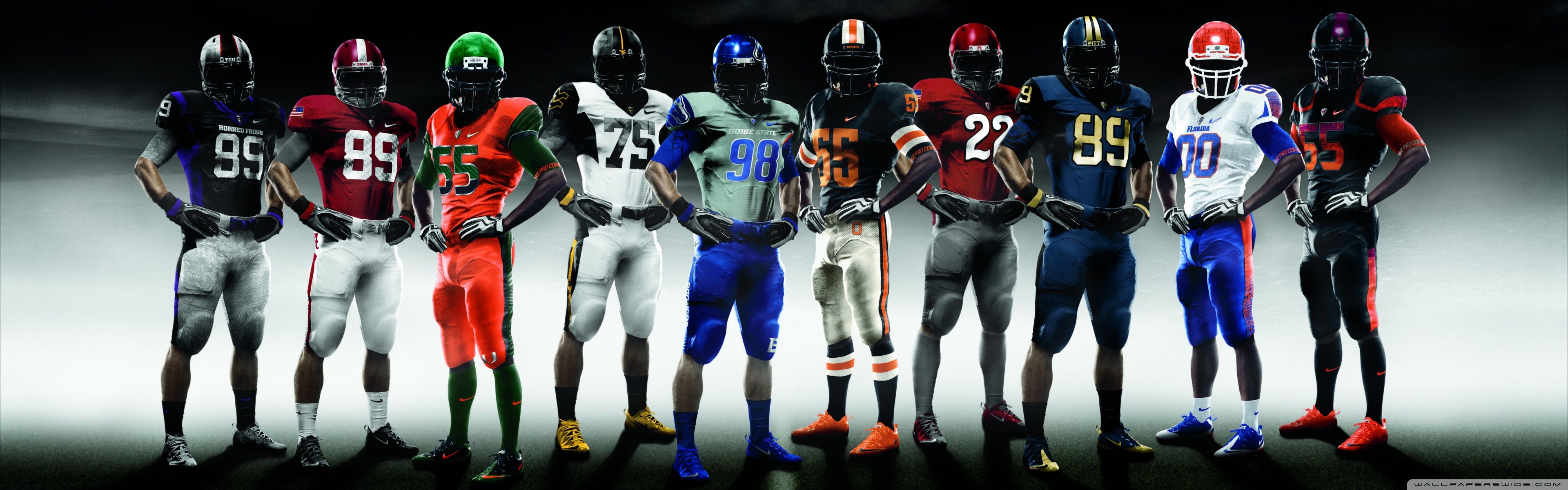 3840x1200 American Football Players 4K UHD Wallpaper for UltraHD Desktop and TV : Widescreen and UltraWide Display : Dual Monitor : Smartphone and Tablet Devices