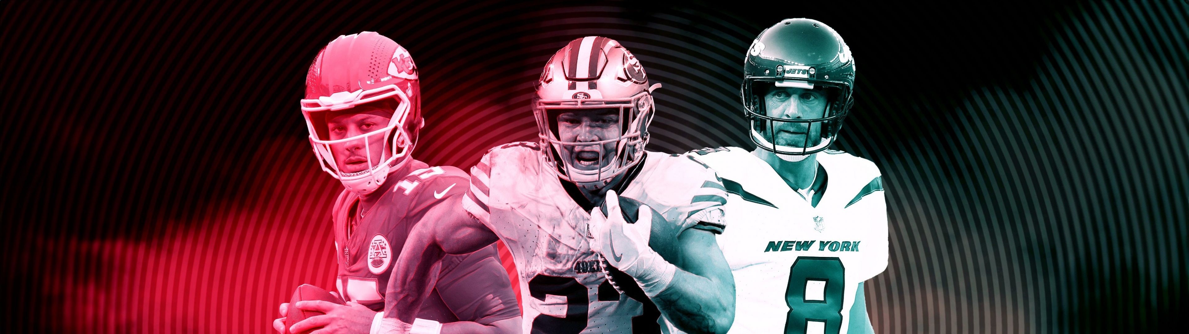 3840x1080 NFL American players 5K Wallpaper