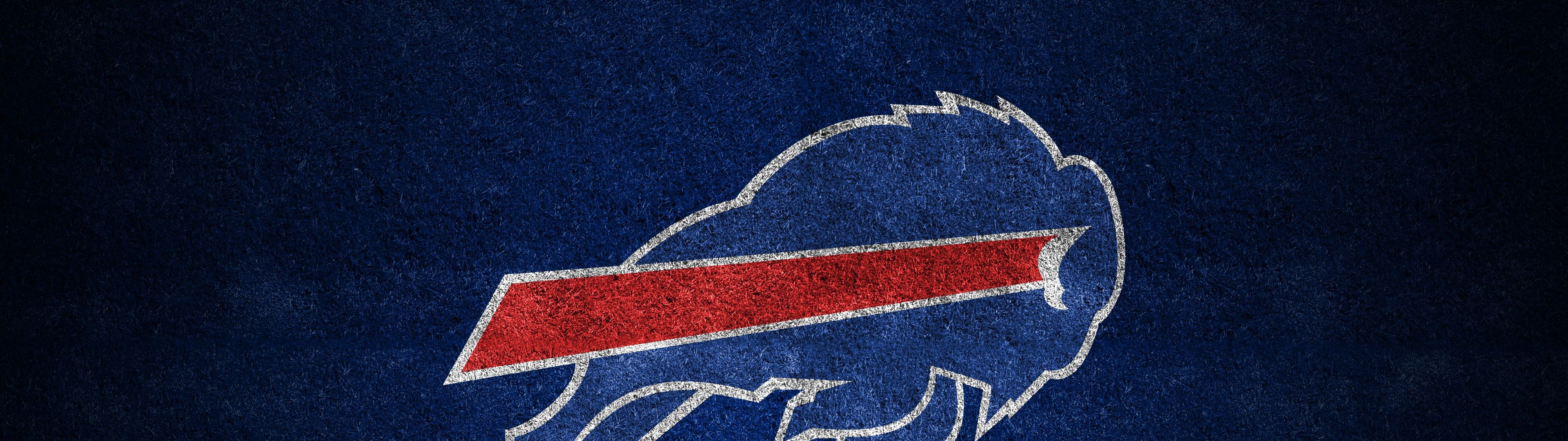 3840x1080 Buffalo Bills Wallpaper 4K, American football team, Logo