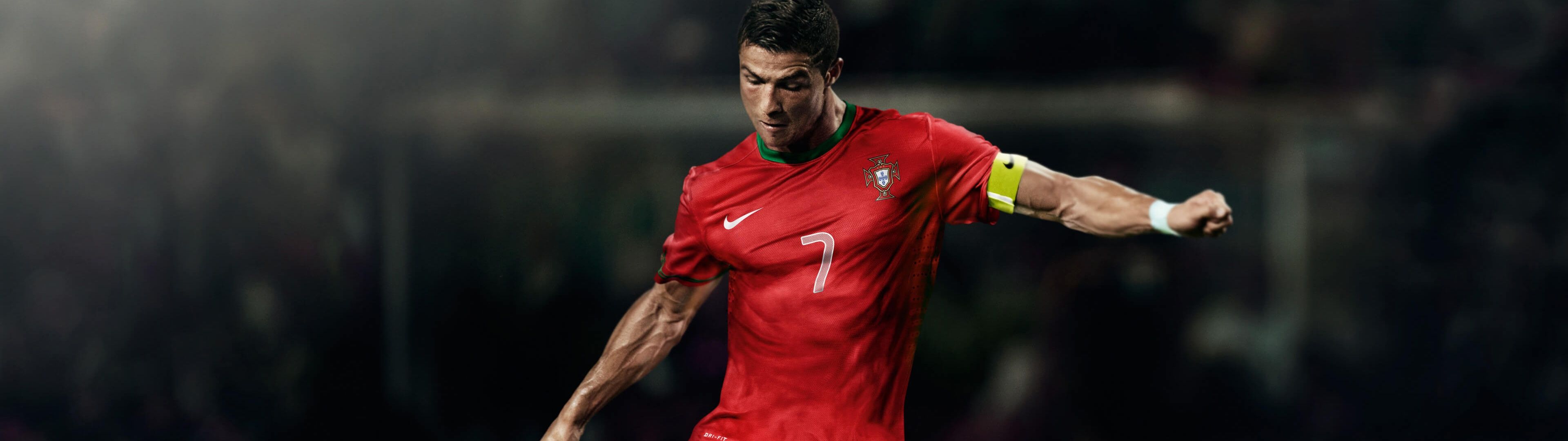 3840x1080 Cristiano Ronaldo Wallpaper 4K, Football player