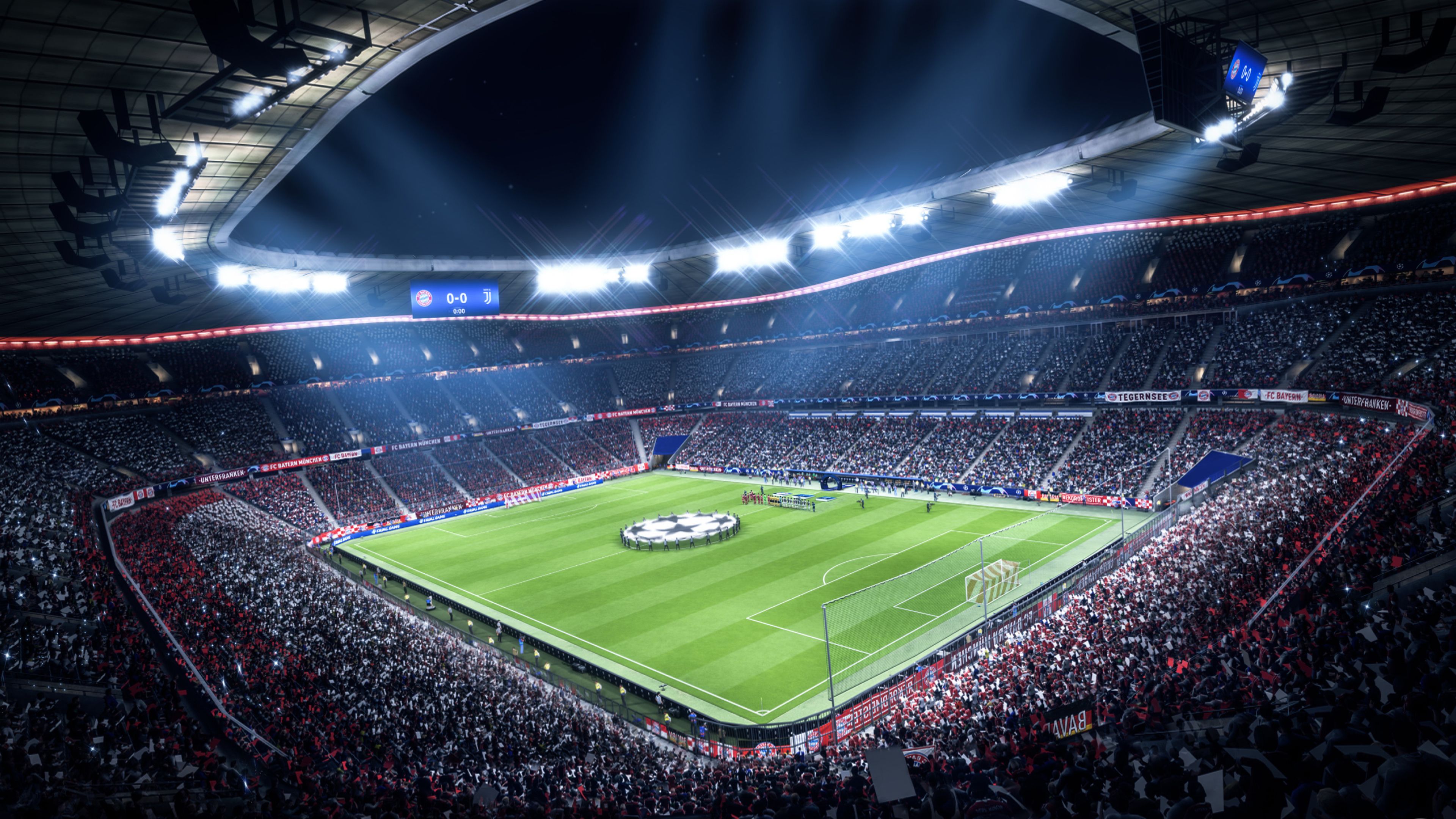 3840x2160 Football Stadium Wallpaper