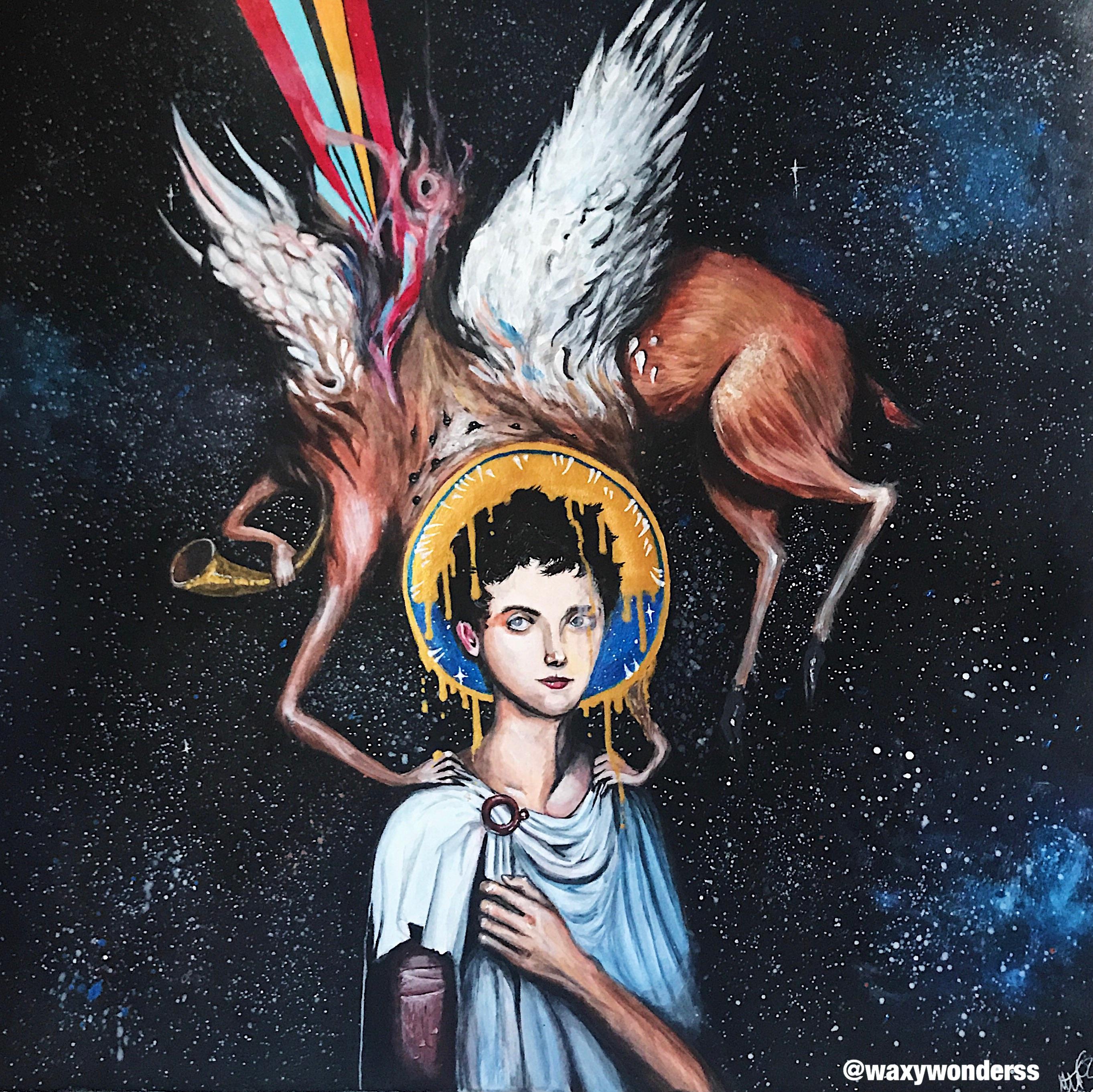 2725x2723 Verytalented friend made this for me, blue sky noise is my favorite album ever, and happens to be my favorite album artwork, so I had this idea in mind to do an