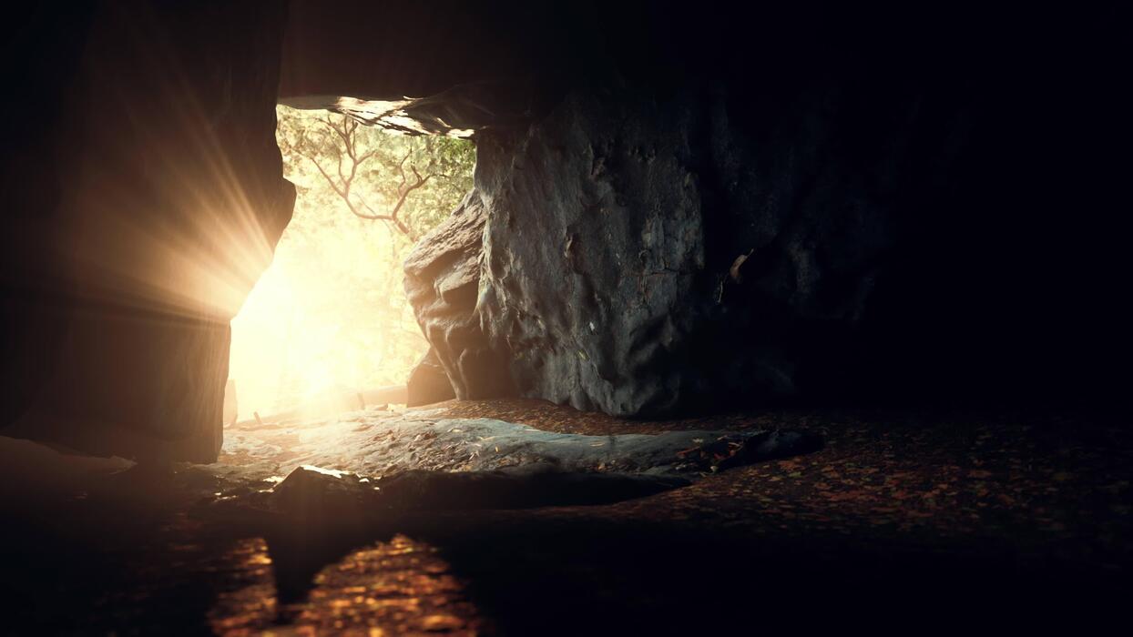 1244x700 Cave Entrance Stock Video Footage for Free Download