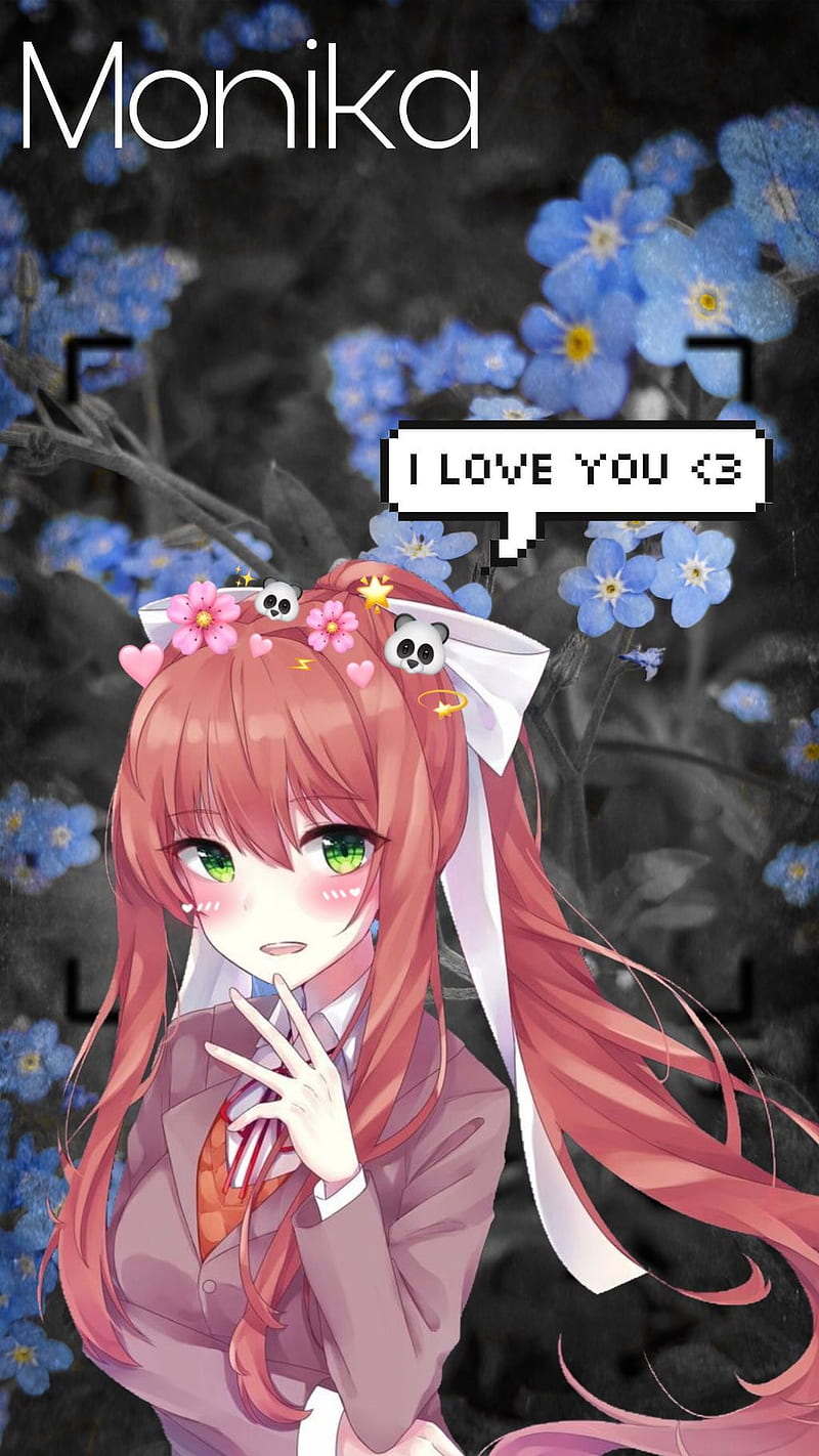 800x1422 Monika ddlc, doki doki literature club, HD phone wallpaper