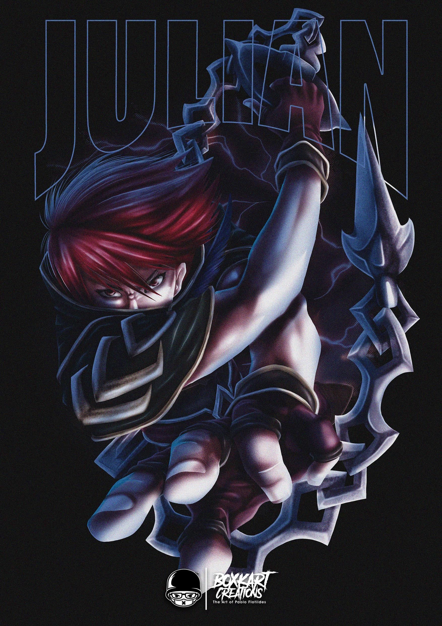 1754x2480 Sharing my Julian Fan Art! any Julian main users here?