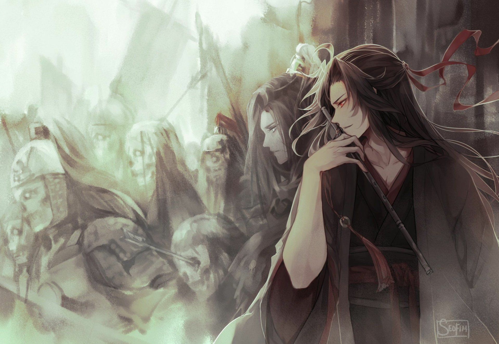 1920x1323 Download Wen Ning Wei Wuxian Anime Mo Dao Zu Shi HD Wallpaperx1411