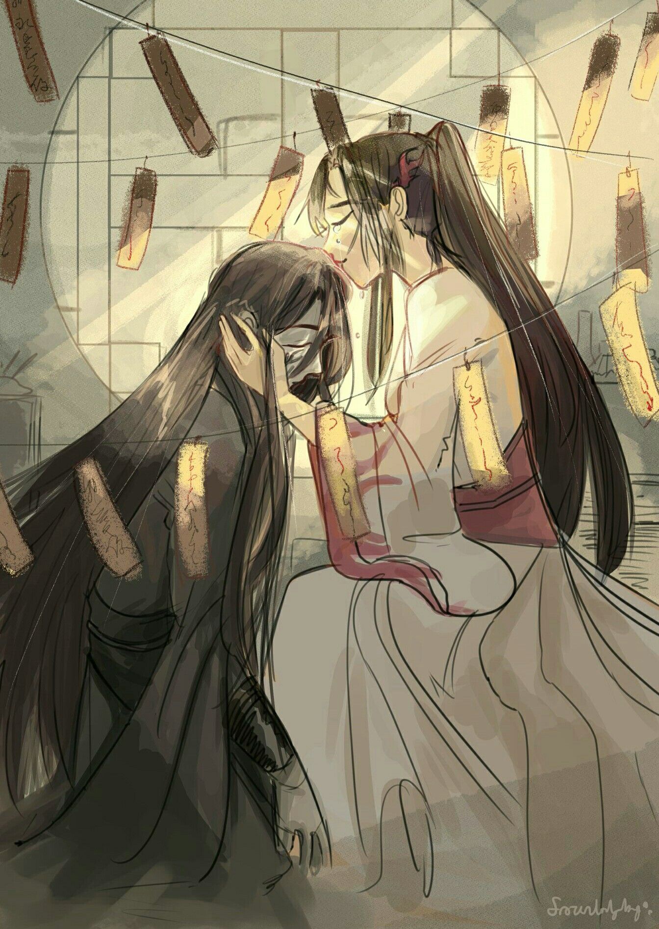 1344x1894 Wen Ning Wallpaper