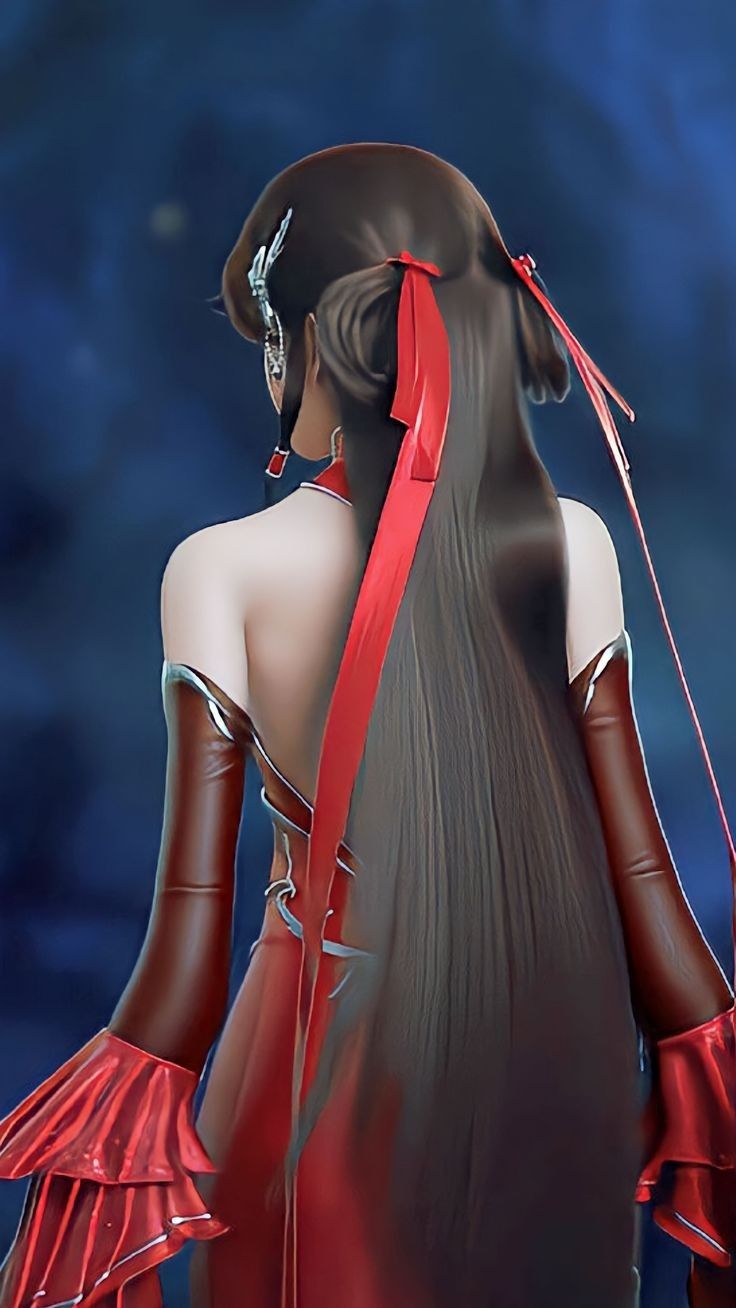 736x1308 Wlop art live wallpaper. Wen ning donghua, Bibi dong soul land, Huo ling'er