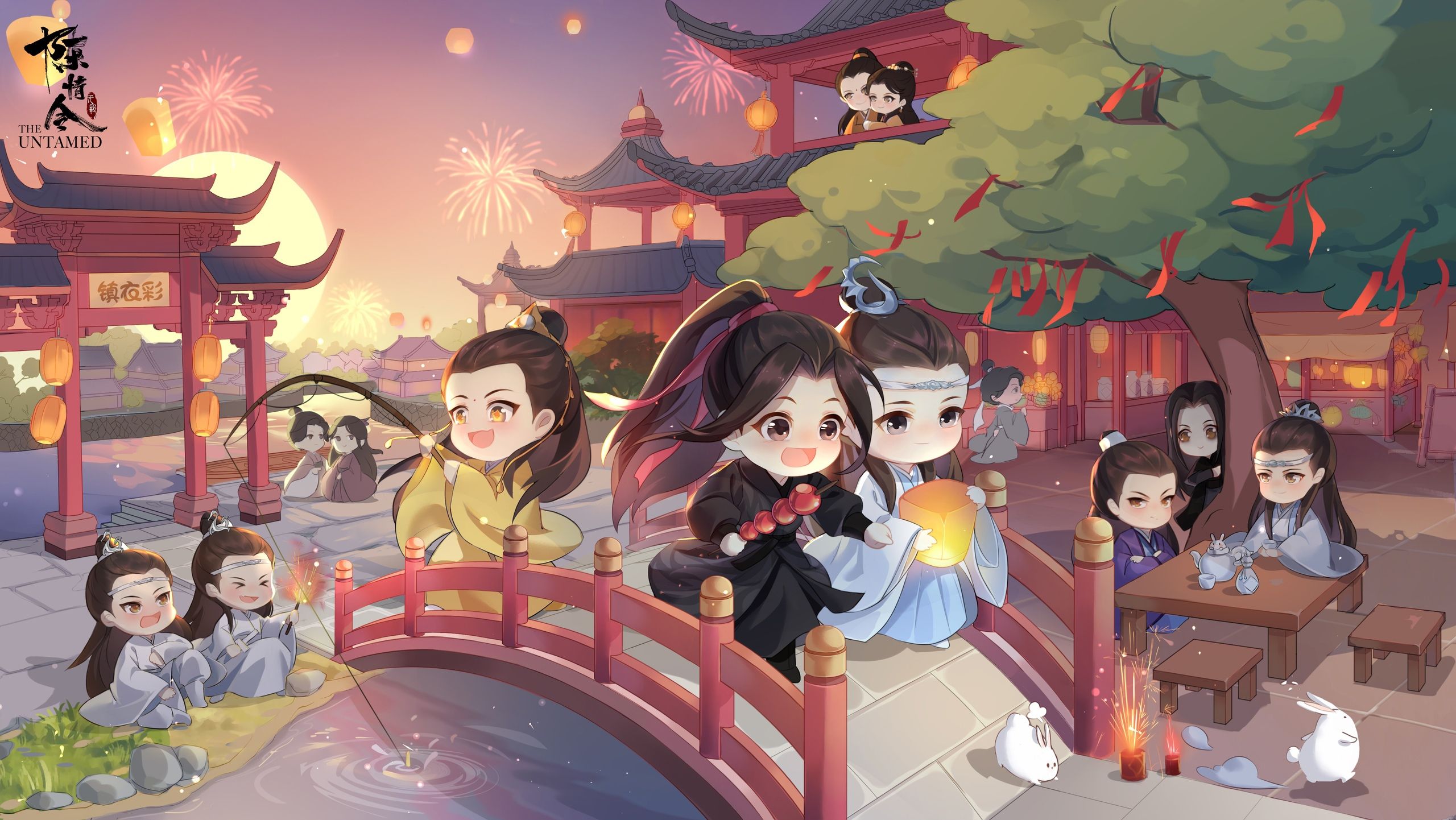2560x1442 Desktop wallpaper: Jiang Cheng, Anime, Mo Dao Zu Shi, Jin Ling 4K free download for PC. 1014927