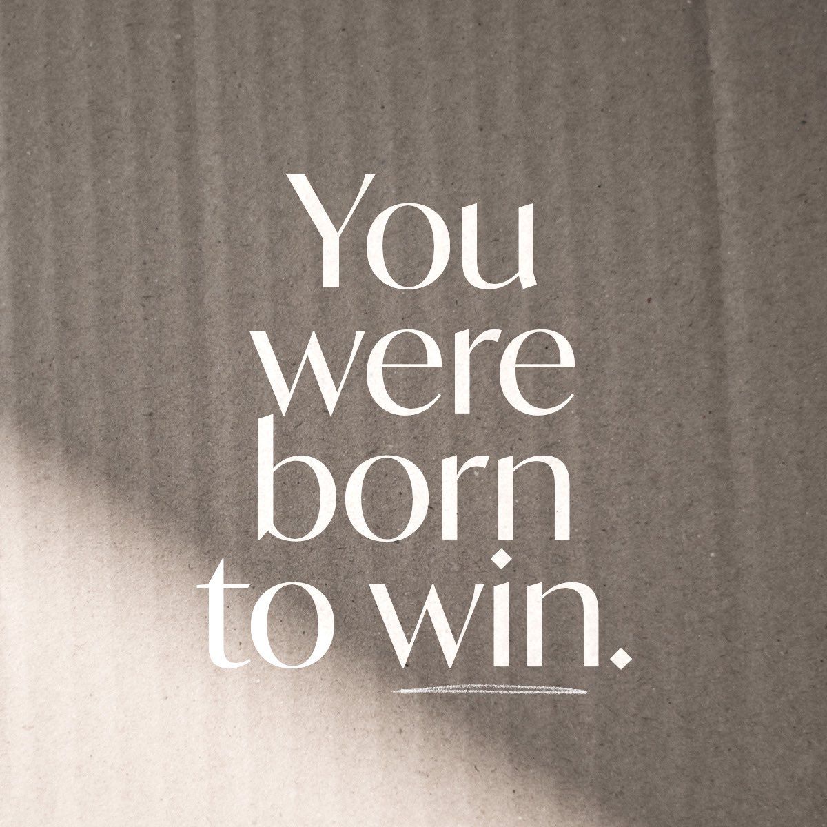1200x1200 You were not born for failure, you were not born for depression and defeat. You are a child of God who was born to win!