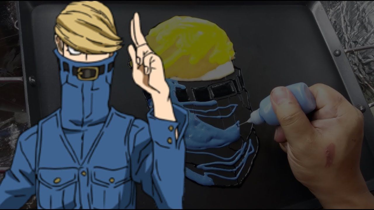1280x720 Pancake Art Hero Best Jeanist (Boku no Hero Academia)