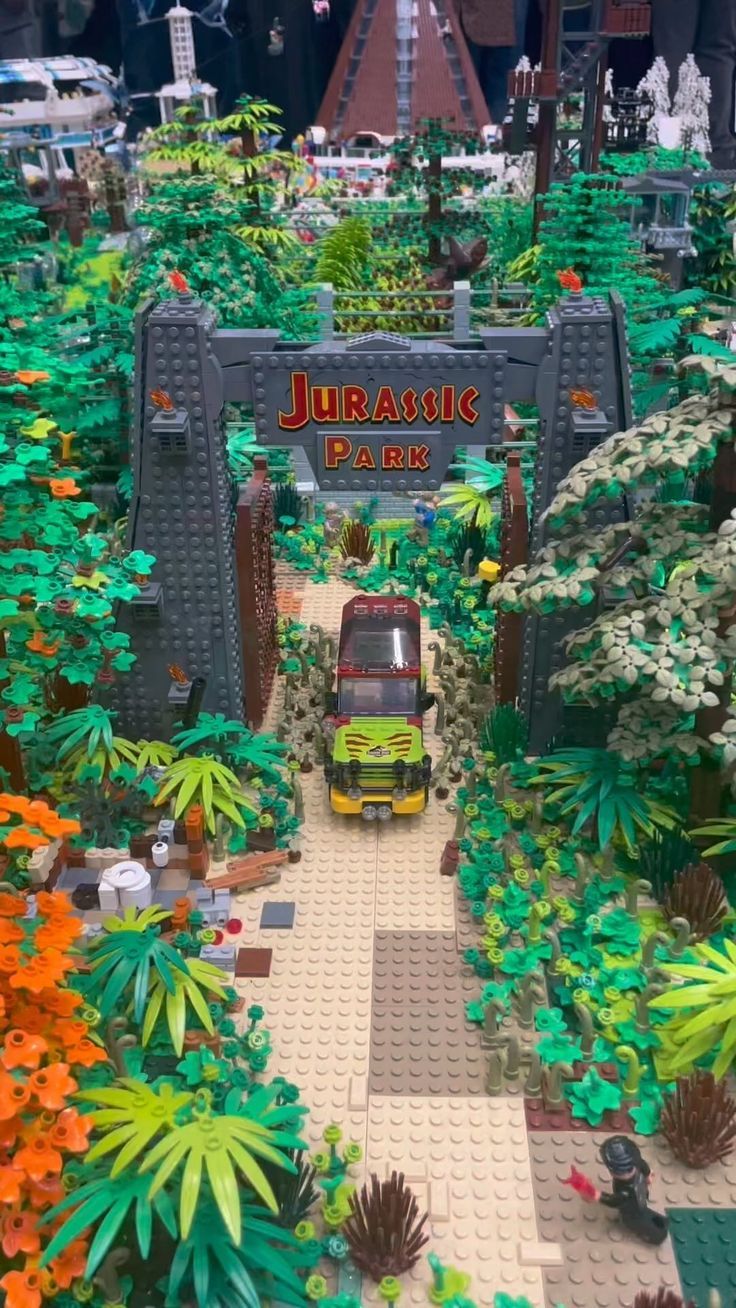 736x1308 Jurassic world lego wallpaper. Lego jurassic park diorama, Jurassic park world, Lego displays