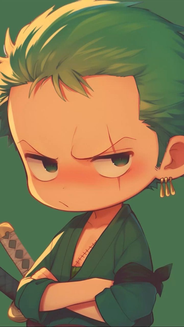720x1280 Roronoa Zoro Chibi One Piece Live Wallpaper