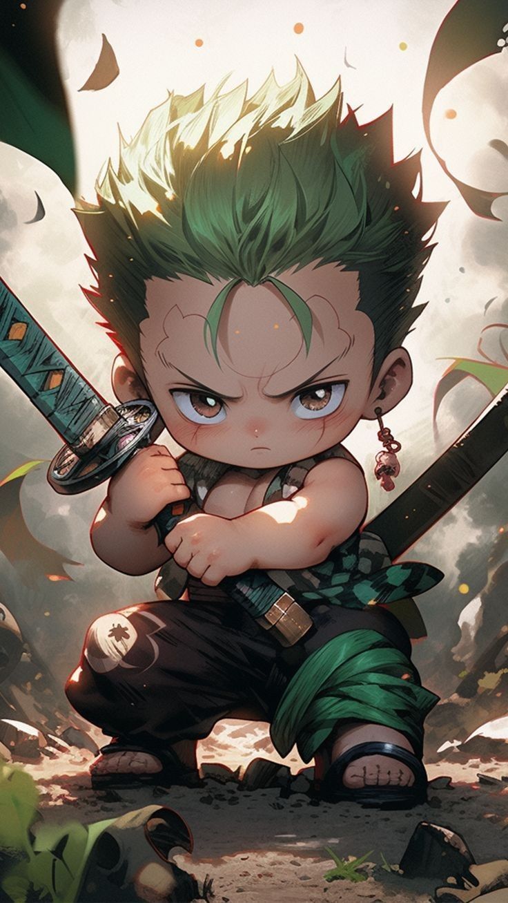 736x1307 One Piece Anime Roronoa Zoro Wallpaper 4K