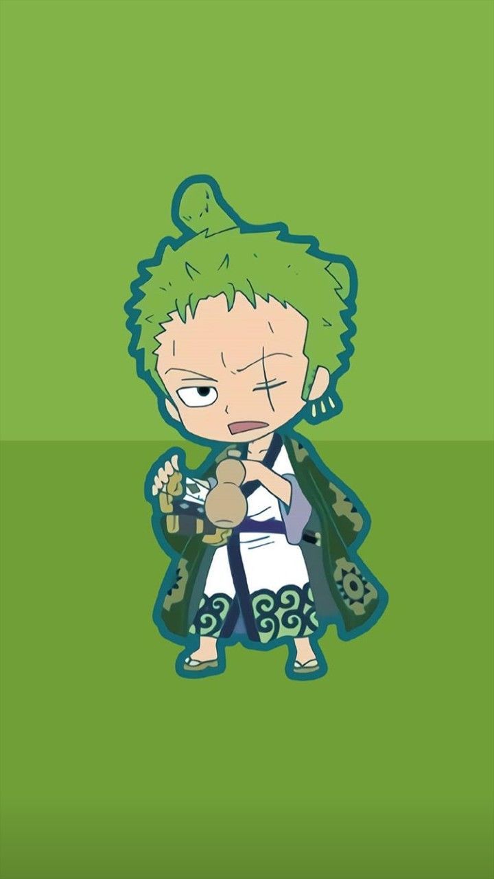 720x1280 Chibi Zoro Wallpaper